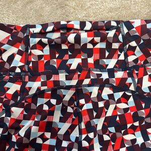 Sweaty Betty bike shorts. Multi-color. Size L. Fits like M.